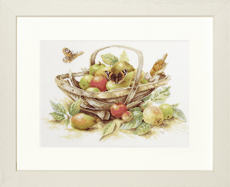 Marjolein Bastin Fruit Basket Cross Stitch