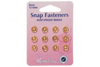 Hemline Brass Snap Fastener