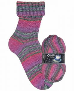 Opal Lucky Mit Silbereffekt 4ply Sock Yarn