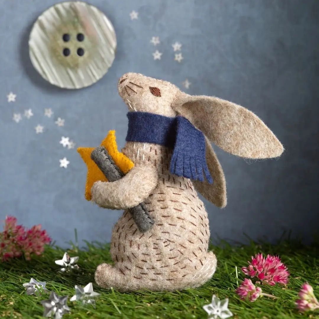 Wool Mix Felt Prof.Hare Stargazer kit