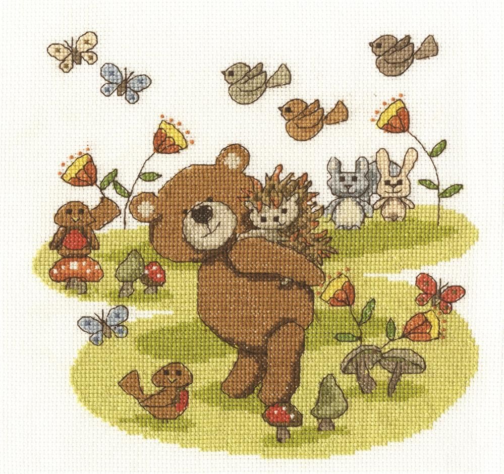 Best Buddies Cross Stitch Kit