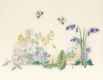 Derwentwater Designs - Flower Panels:Spring Wild Flowers