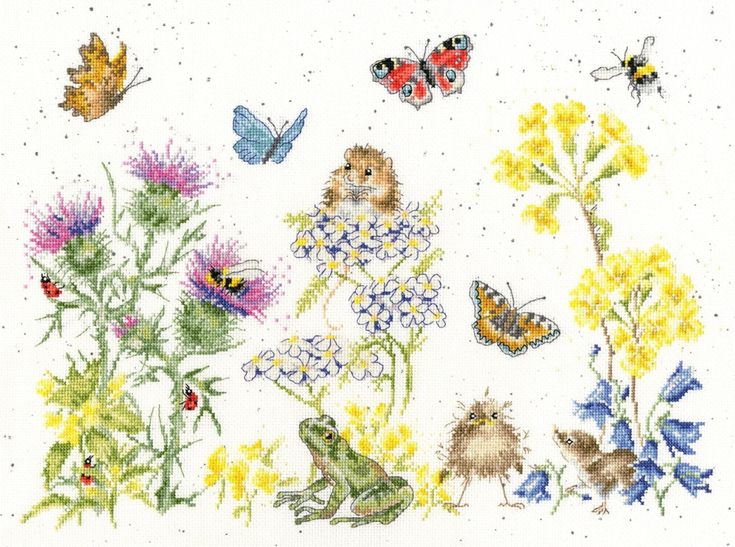 Wrendale Designs Wildflower Memories Cross Stitch