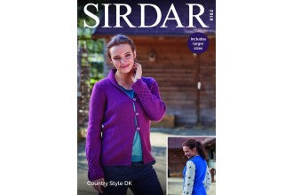 Sirdar 8182 Cardigan and Waistcoat in Countrystyle DK