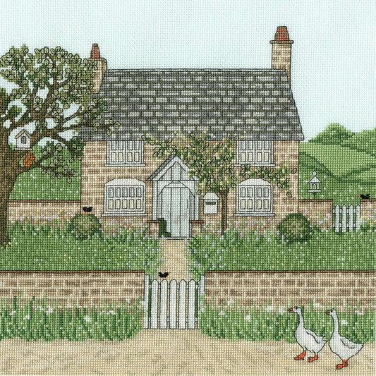 Sally Swannell ‘Gardener’s Cottage’ Cross Stitch