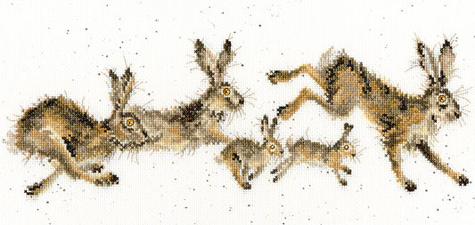 Wrendale ‘Spring In Your Step’ Cross Stitch Kit