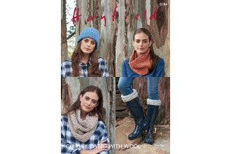 Sirdar 8184 Chunky Tweed Woman’s Accessories (Downloadable PDF)
