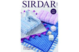Sirdar 5193 Blankets in Sweetie and Snuggly DK(downloadable PDF)