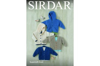 Sirdar 5164 Supersoft Aran Pattern (downloadable PDF)