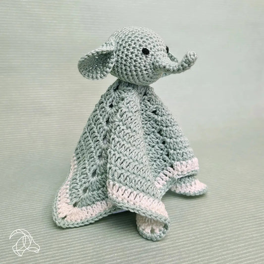 Hardicraft Crochet Kit - Cuddle Cloth Elephant